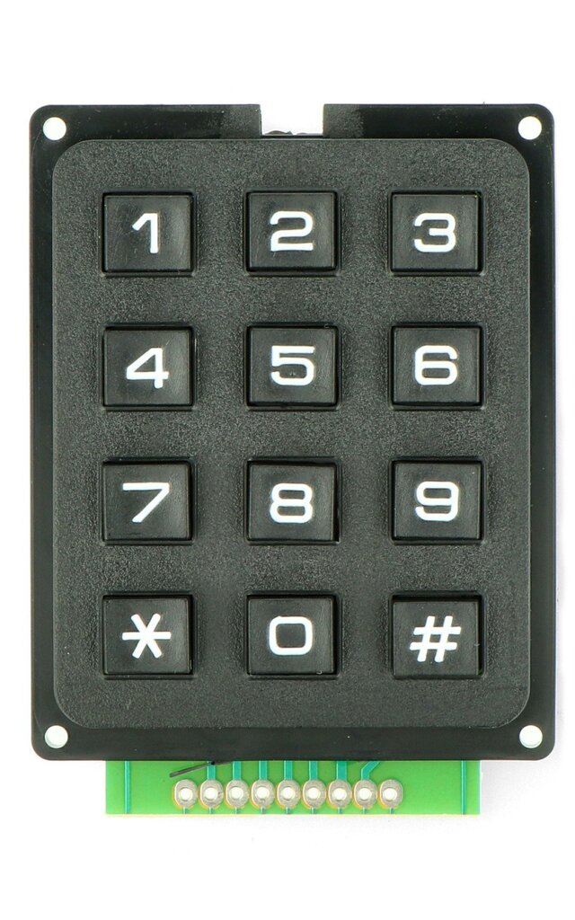 Skaitinė klaviatūra, 12 mygtukų цена и информация | Atviro kodo elektronika | pigu.lt