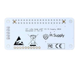 Pi Supply IoT LoRa Node pHAT 868MHz цена и информация | Электроника с открытым кодом | pigu.lt