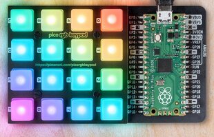 Pico RGB klaviatūra, su apšvietimu цена и информация | Электроника с открытым кодом | pigu.lt