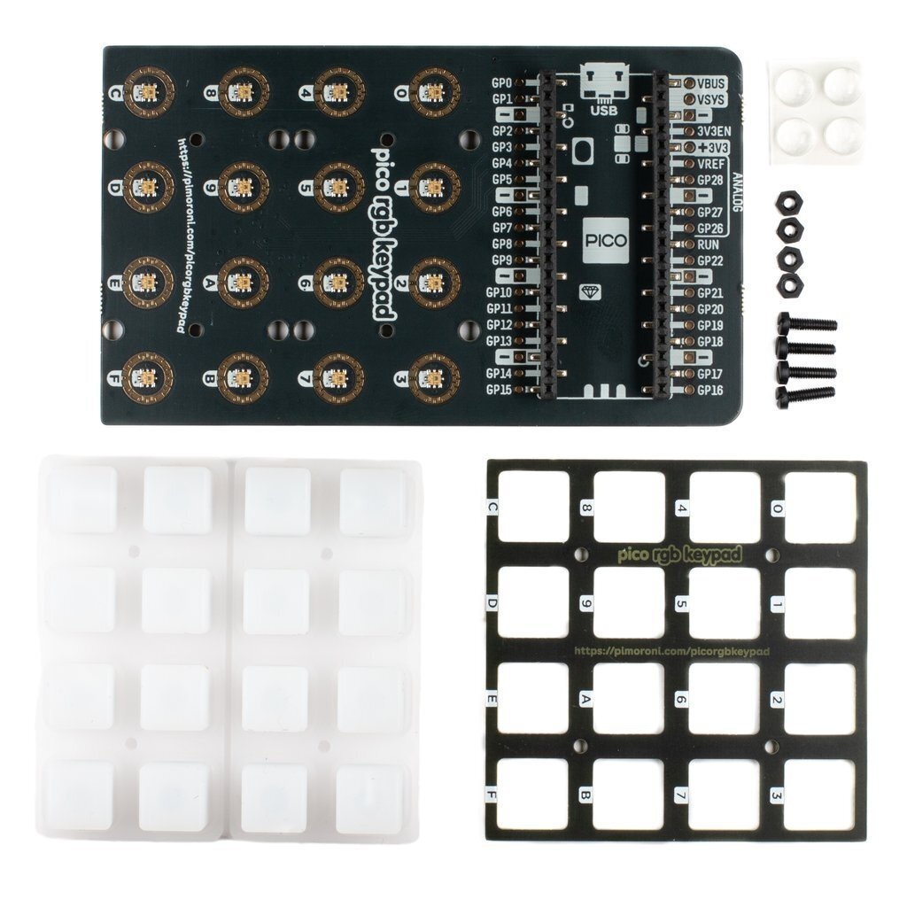 Pico RGB klaviatūra, su apšvietimu цена и информация | Atviro kodo elektronika | pigu.lt