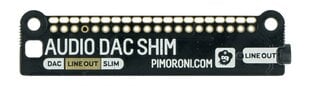 PiMoroni, Audio Dac Shim, garso išvestis I2S kaina ir informacija | Atviro kodo elektronika | pigu.lt