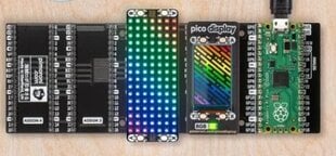 Pico Decker, keturių IO Raspberry Pi Pico išplėtimas kaina ir informacija | Atviro kodo elektronika | pigu.lt