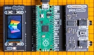 Pico Omnibus, dvigubas Raspberry Pi Pico IO išplėtimas kaina ir informacija | Atviro kodo elektronika | pigu.lt