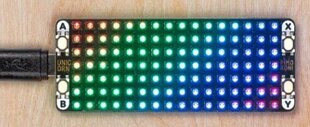 Pico Unicorn Pack, 16x7 RGB LED matrica kaina ir informacija | Atviro kodo elektronika | pigu.lt