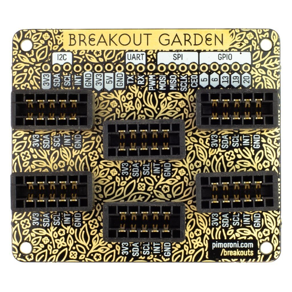 PiMoroni Garden Socket Hat kaina ir informacija | Atviro kodo elektronika | pigu.lt