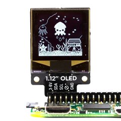 PiMoroni Mono OLED, grafinis nespalvotas ekranas цена и информация | Электроника с открытым кодом | pigu.lt