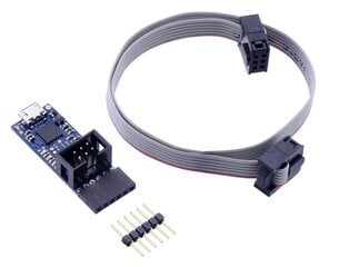 Programatorius USB AVR Pololu v2.1, microUSB 3.3V/5V kaina ir informacija | Atviro kodo elektronika | pigu.lt