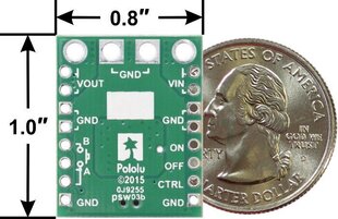 Didelis jungiklis Push Mosfet MP su apsauga prieš atvirkštinę srovę, Pololu 2812 цена и информация | Выключатели, розетки | pigu.lt