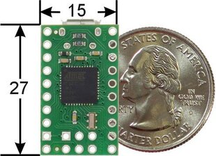 A-Star 32U4 Micro 5V/16MHz kaina ir informacija | Atviro kodo elektronika | pigu.lt