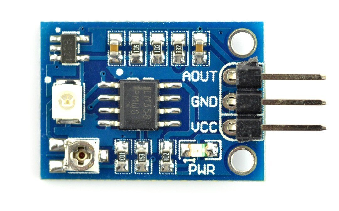 UV šviesos jutiklis, analoginis modulis, Waveshare 9537 цена и информация | Davikliai, jutikliai | pigu.lt