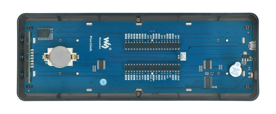 Pico-Clock-Green, modulis su skaitmeniniu LED elektroniniu laikrodžiu kaina ir informacija | Atviro kodo elektronika | pigu.lt