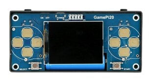 GamePi20, Raspberry Pi Zero priedų rinkinys, skirtas surinkti GamePi20, Waveshare 16865 kaina ir informacija | Atviro kodo elektronika | pigu.lt