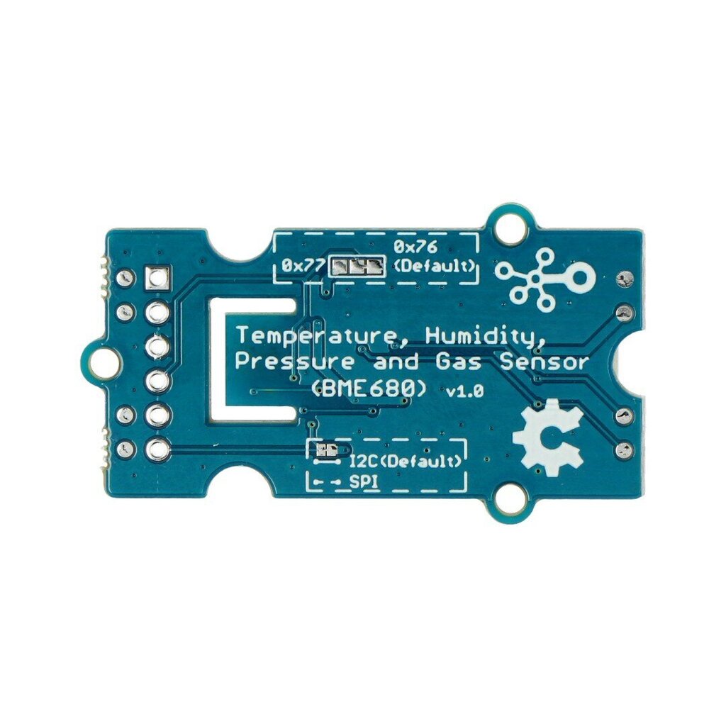 Grove, temperatūros, drėgmės, slėgio ir dujų jutiklis BME680 I2C/SPI kaina ir informacija | Meteorologinės stotelės, termometrai | pigu.lt