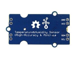 Grove, TH02, I2C temperatūros ir drėgmės jutiklis цена и информация | Метеорологические станции, термометры | pigu.lt