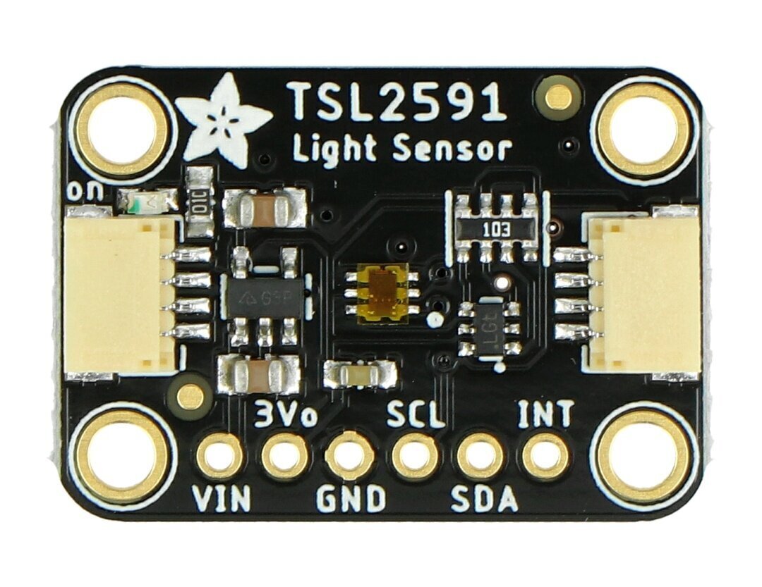 TSL2591, plataus dinaminio diapazono skaitmeninis šviesos jutiklis, STEMMA  QT / Qwiic, Adafruit 01980 kaina | pigu.lt