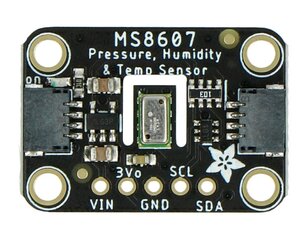 MS8607, slėgio, drėgmės, temperatūros PHT jutiklis, I2C, STEMMA QT / Qwiic, Adafruit 4716 kaina ir informacija | Atviro kodo elektronika | pigu.lt