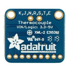 MAX31856 Breakout, universalus termoelementų stiprintuvas, Adafruit 3263 цена и информация | Метеорологические станции, термометры | pigu.lt