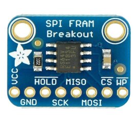 MB85RS64V, 64Kb / 8KB FRAM nepastovioji SPI atmintis, Adafruit 1897 цена и информация | Электроника с открытым кодом | pigu.lt