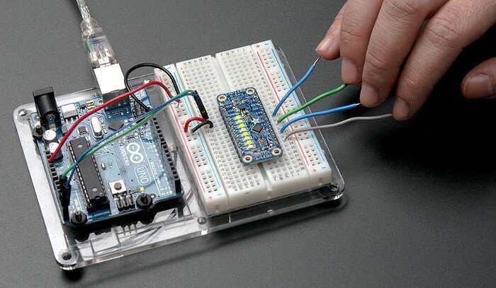 CAP1188 I2C / SPI jutiklinis modulis, 8 mygtukai, Adafruit 1602 kaina ir informacija | Atviro kodo elektronika | pigu.lt