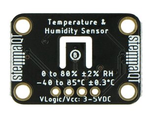 AHT20, temperatūros ir drėgmės jutiklis I2C, Adafruit 4566 kaina ir informacija | Atviro kodo elektronika | pigu.lt