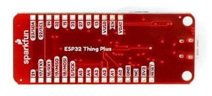 WiFi modulis Thing Plus, ESP32 WROOM, SparkFun WRL-15663 kaina ir informacija | Atviro kodo elektronika | pigu.lt