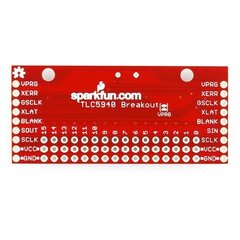 PWM generatorius, SparkFun BOB-10616 TLC5940, valdiklis, цена и информация | Электроника с открытым кодом | pigu.lt