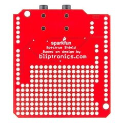 Garso spektro priedėlis, skirtas Arduino, SparkFun DEV-13116 kaina ir informacija | Atviro kodo elektronika | pigu.lt