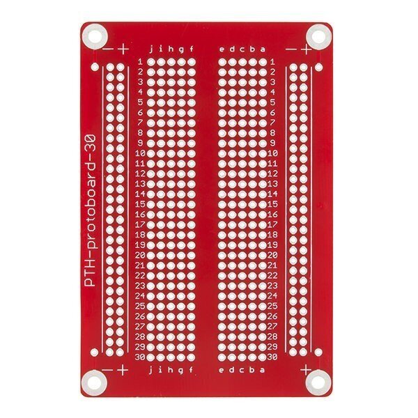 Universali maža plokštė, 420 skylių, SparkFun PRT-12070 kaina ir informacija | Atviro kodo elektronika | pigu.lt