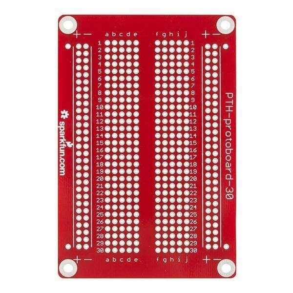 Universali maža plokštė, 420 skylių, SparkFun PRT-12070 kaina ir informacija | Atviro kodo elektronika | pigu.lt