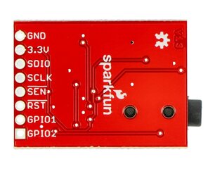 Si4703 kūrimo plokštė su FM imtuvu, SparkFun WRL-12938 kaina ir informacija | Atviro kodo elektronika | pigu.lt