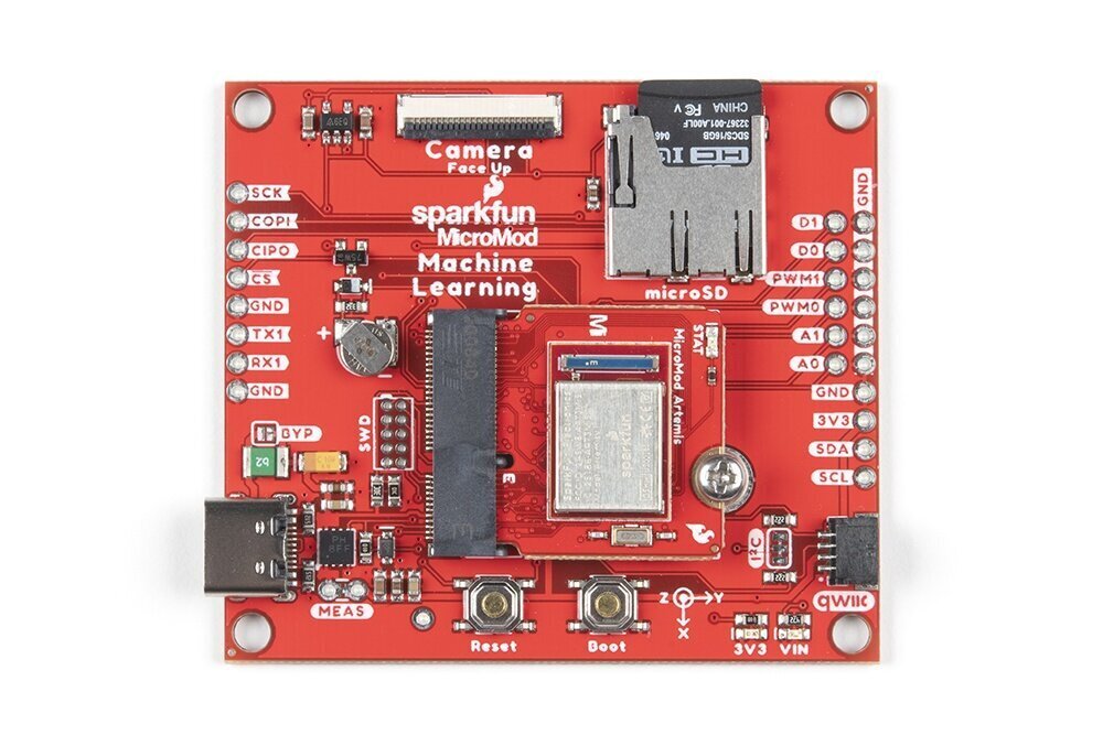 SparkFun MicroMod, Artemis modulis, DEV-16401 kaina ir informacija | Atviro kodo elektronika | pigu.lt