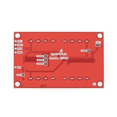 SparkFun Qwiic GPIO, aštuonių kontaktų GPIO modulis, SparkFun DEV-17047 kaina ir informacija | Atviro kodo elektronika | pigu.lt