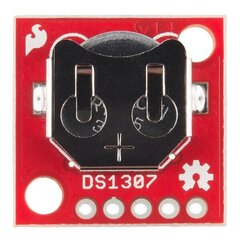 RTC DS1307 I2C, realaus laiko modulis + baterija, SparkFun BOB-12708 цена и информация | Электроника с открытым кодом | pigu.lt