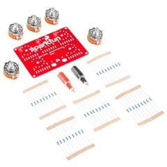 Rezistorių rinkinys Decade Resistance Box, 1 MΩ,, SparkFun KIT-13006 kaina ir informacija | Mechaniniai įrankiai | pigu.lt