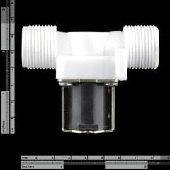 Elektromagnetinis vožtuvas 12 V - 3/4&quot;, SparkFun ROB-10456 kaina ir informacija | Atviro kodo elektronika | pigu.lt