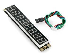 DFRobot DFR0645-G Gravity 8 segmentų, 8 skaitmenų LED ekranas kaina ir informacija | Atviro kodo elektronika | pigu.lt