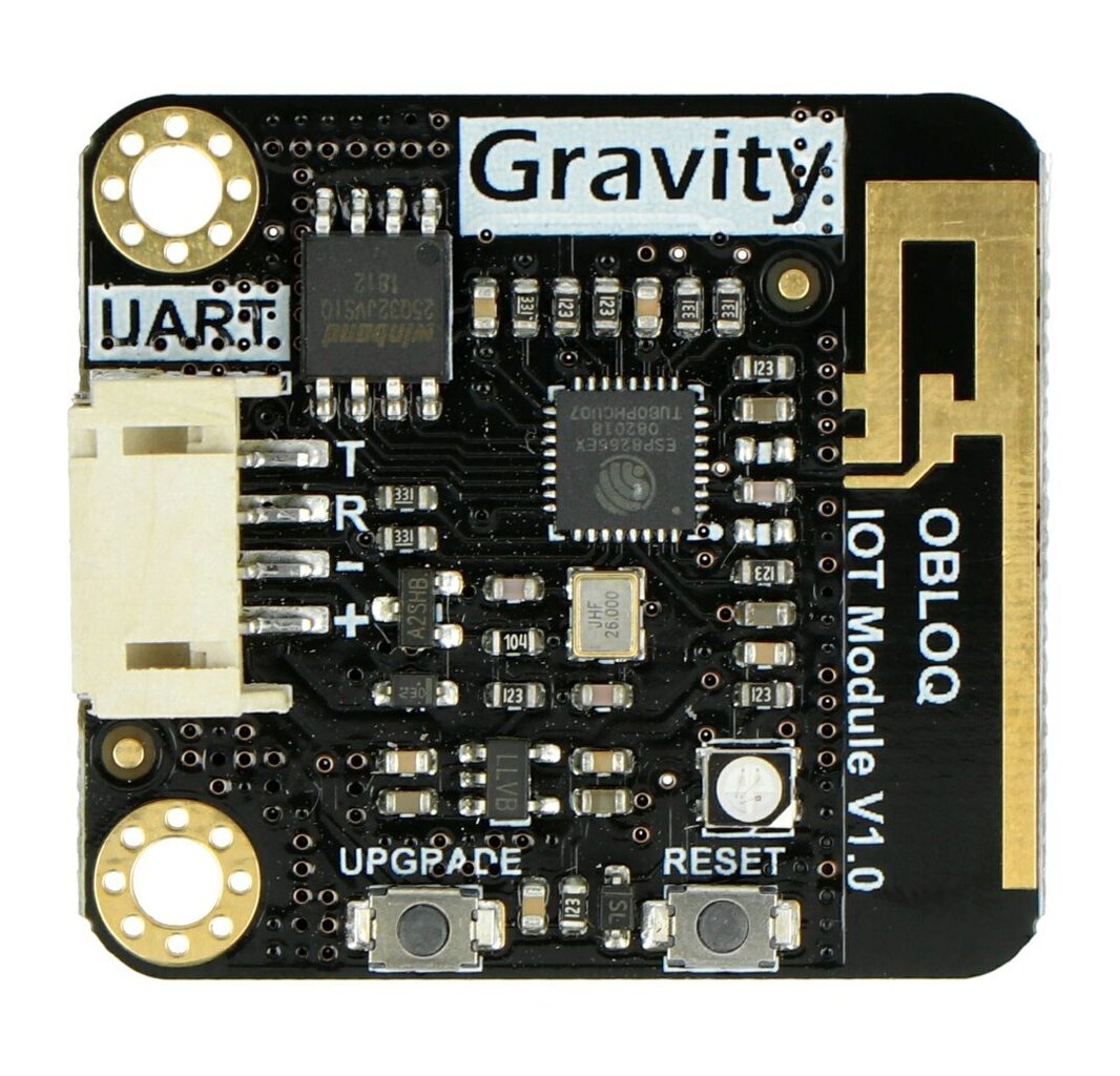 Gravity UART OBLOQ, IoT modulis (Microsoft Azure) kaina ir informacija | Komponentai saulės jėgainėms | pigu.lt