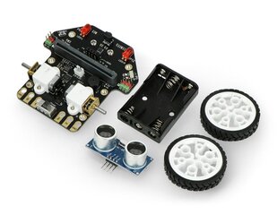 DFRobot ROB0156-L-1 Micro:Maqueen robotas kaina ir informacija | Atviro kodo elektronika | pigu.lt