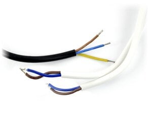 Oem Maitinimo šaltinis W-120W-12V IP67, 20cm цена и информация | Кабели и провода | pigu.lt