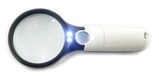 Padidinimo stiklas su LED apšvietimu kaina ir informacija | Kanceliarinės prekės | pigu.lt