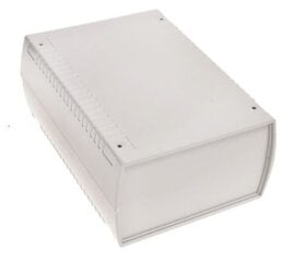 Plastikinė dėžutė Kradex Z112BJ šviesiai pilka 186x136x80mm kaina ir informacija | Atviro kodo elektronika | pigu.lt