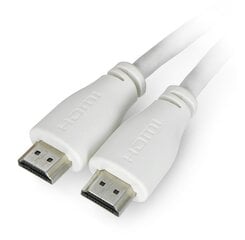 Raspberry HDMI, 1 m kaina ir informacija | Kabeliai ir laidai | pigu.lt