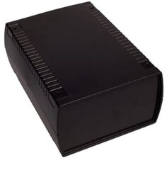 Plastikinė dėžutė KRADEX Z112B juoda 186x136x80mm kaina ir informacija | Atviro kodo elektronika | pigu.lt