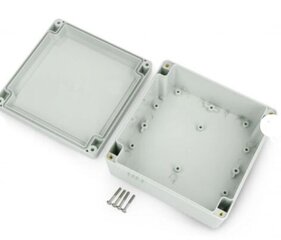 Plastikinė dėžutė Kradex  ZP135.135.60J TM PC šviesiai pilka 135x135x60mm kaina ir informacija | Atviro kodo elektronika | pigu.lt