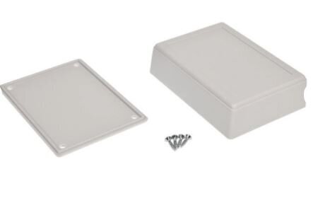 Plastikinė dėžutė Kradex Z73J šviesiai pilka 109x79x32mm kaina ir informacija | Daiktadėžės | pigu.lt
