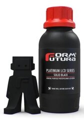 FormFutura Platinum LCD Series 3D spausdintuvo derva 500ml, juoda kaina ir informacija | Spausdintuvų priedai | pigu.lt