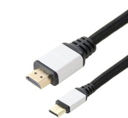 Blow, HDMI/Mini HDMI, 1.5 m kaina ir informacija | Kabeliai ir laidai | pigu.lt