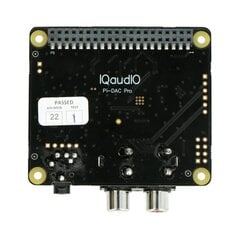 IQaudIO DAC + garso plokštė Raspberry Pi 4B / 3B + / 3B kaina ir informacija | Atviro kodo elektronika | pigu.lt