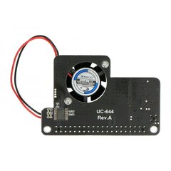 PoE Hat maitinimo modulis Raspberry Pi 4B / 3B kaina ir informacija | Atviro kodo elektronika | pigu.lt