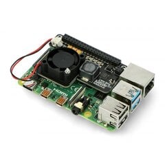 PoE Hat maitinimo modulis Raspberry Pi 4B / 3B kaina ir informacija | Atviro kodo elektronika | pigu.lt